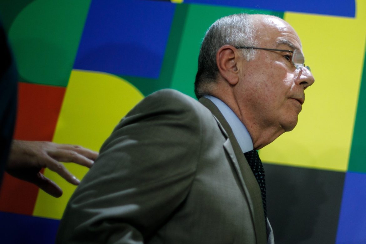 O chanceler Mauro Vieira se aposenta