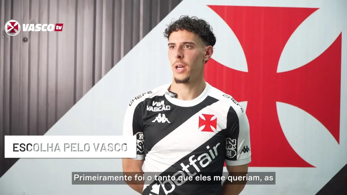 Nuno Moreira destaca ‘valorização’ e expectativas altas por estreia no Vasco