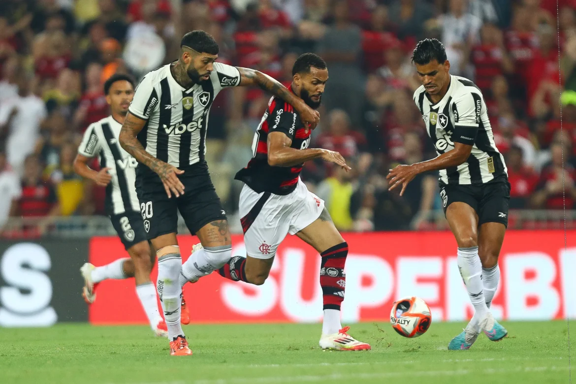 TJD-RJ anuncia punições de jogadores de Flamengo e Botafogo por briga no clássico