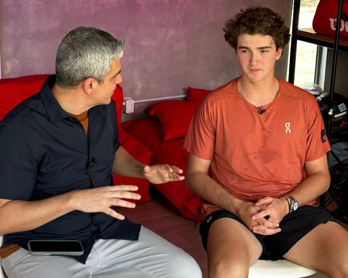 ‘Esporte espetacular’ exibe entrevista com o tenista João Fonseca neste domingo