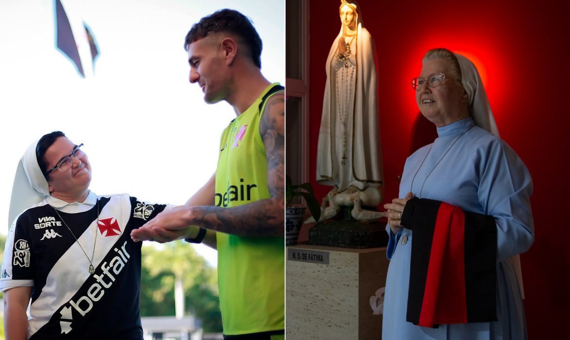 Torcedoras de Vasco e Flamengo, irmã Elaine e irmã Ana pregam leveza no futebol: 'Torça com alegria, não com raiva'