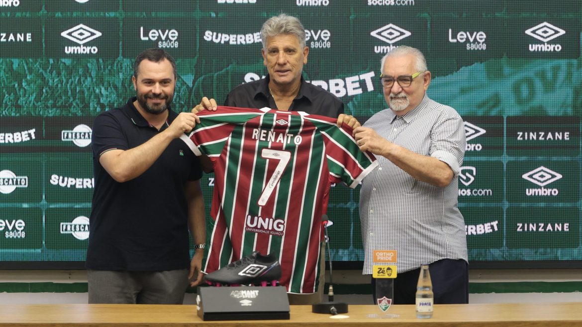 Renato Gaúcho diz que identificação com o Fluminense fez diferença para o acerto: 'sempre me senti em casa'