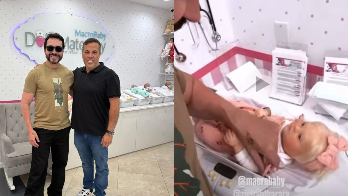 Padre Fábio de Melo adota bebê reborn com Síndrome de Down e explica